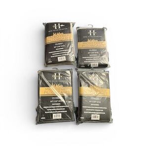 S New 4 Sets Hotel Suites Collection Queen Microfiber Pillowcases